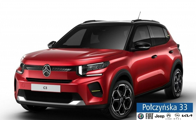 Citroen C3 cena 98500 przebieg: 3, rok produkcji 2024 z Orneta małe 37